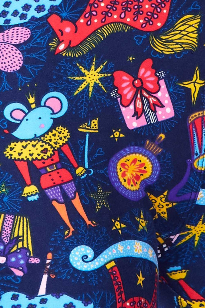Buttery Smooth Nutcracker Christmas Trinkets Leggings