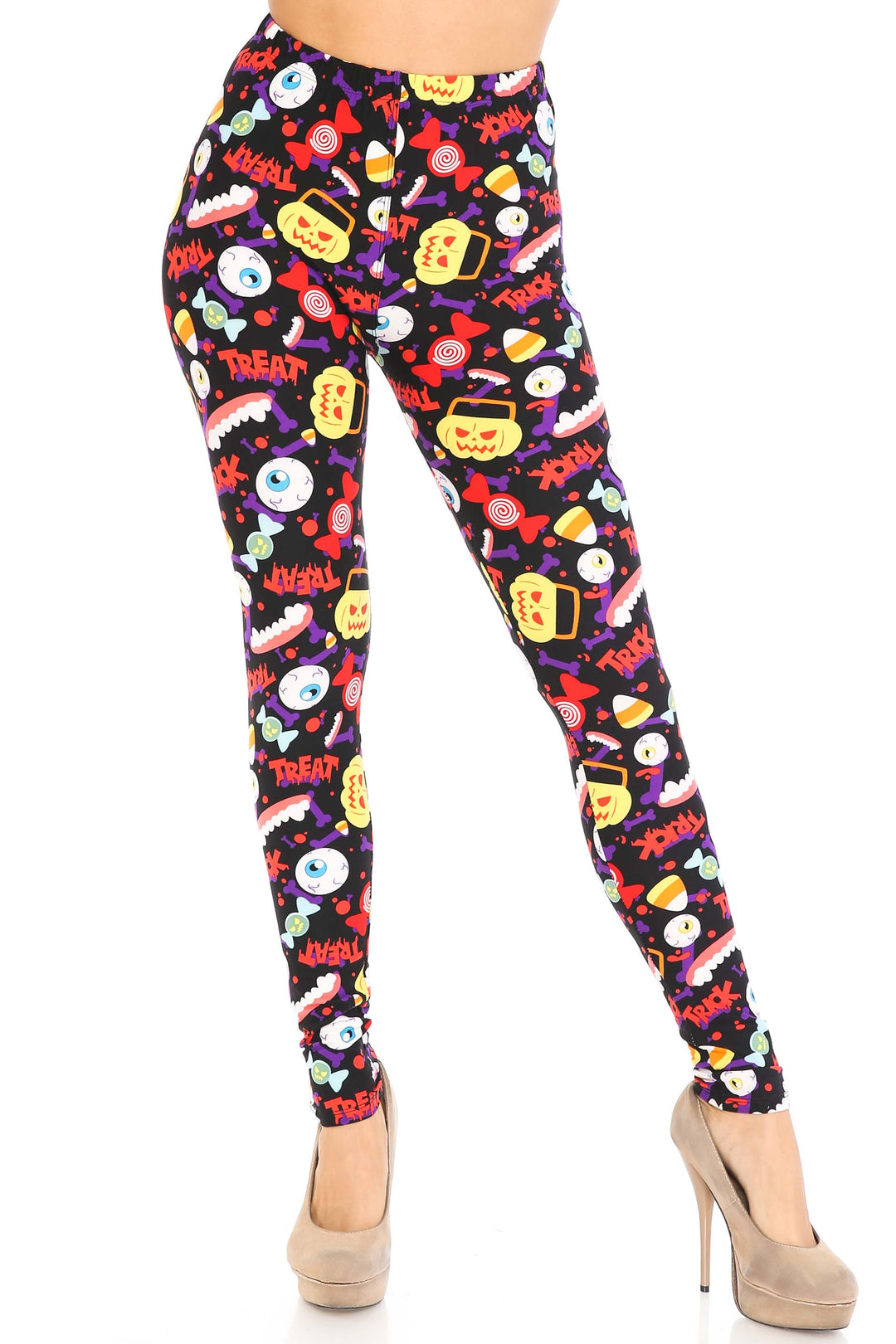 Buttery Smooth Trick or Treat Leggings