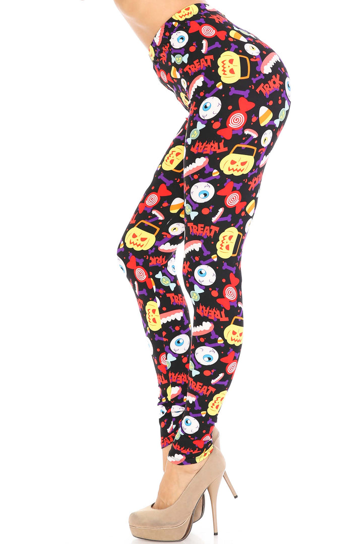 Buttery Smooth Trick or Treat Leggings