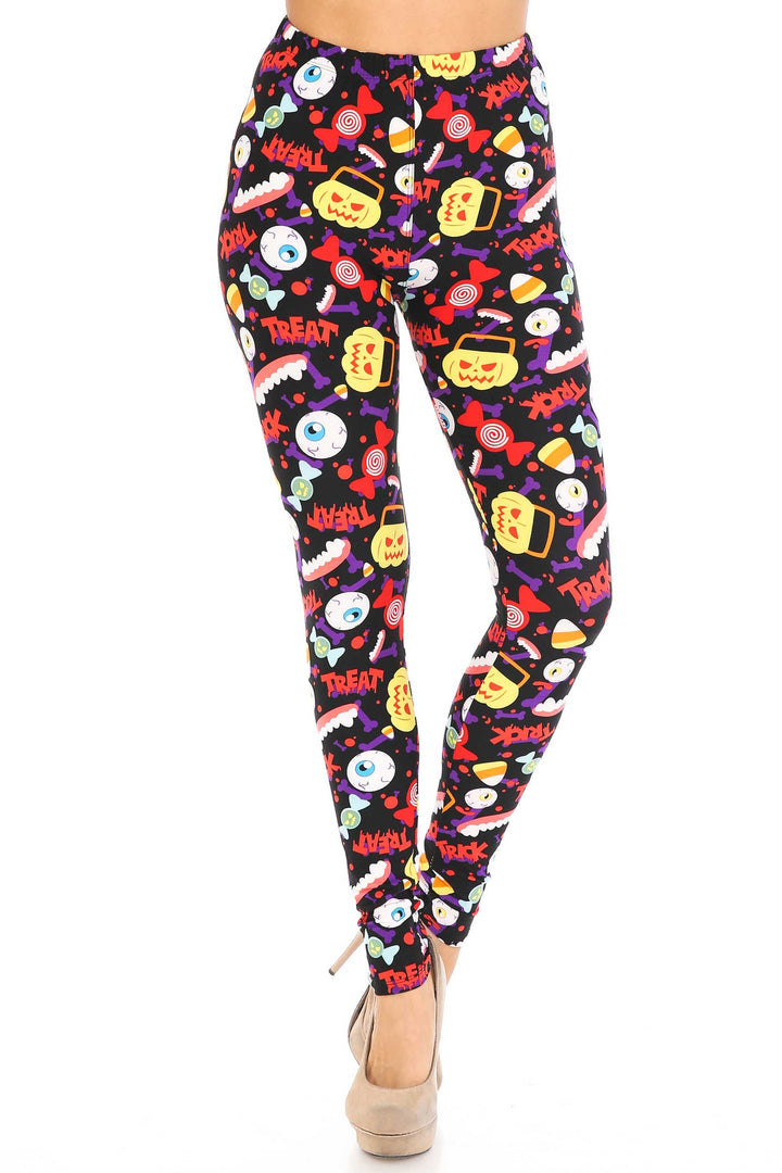 Buttery Smooth Trick or Treat Leggings