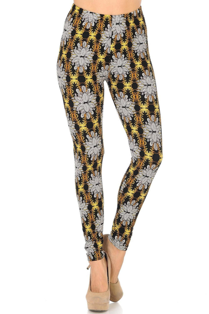 Buttery Smooth Elegant Emblem Leggings