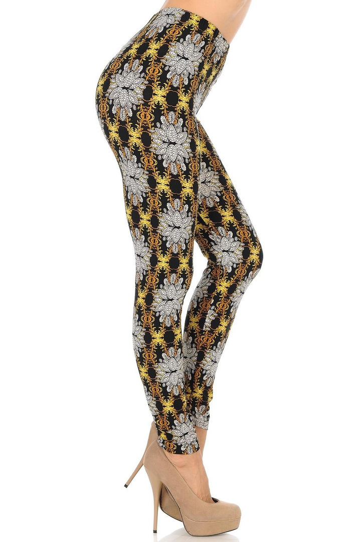 Buttery Smooth Elegant Emblem Leggings