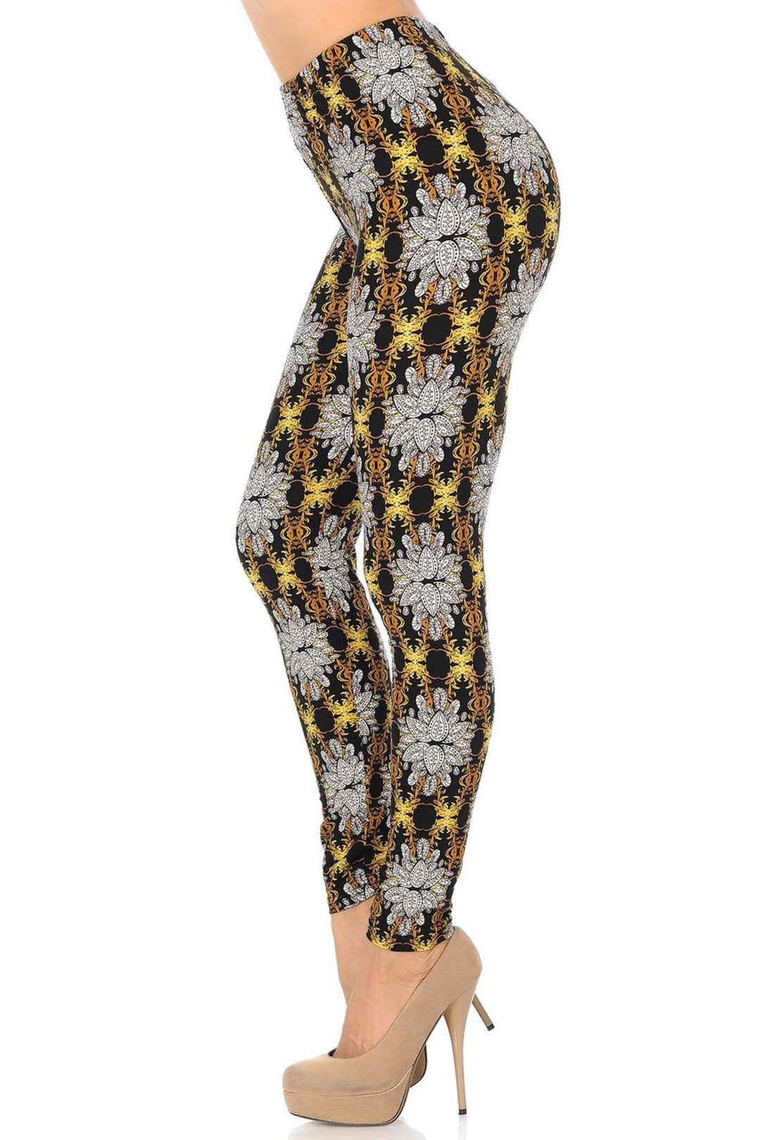 Buttery Smooth Elegant Emblem Leggings