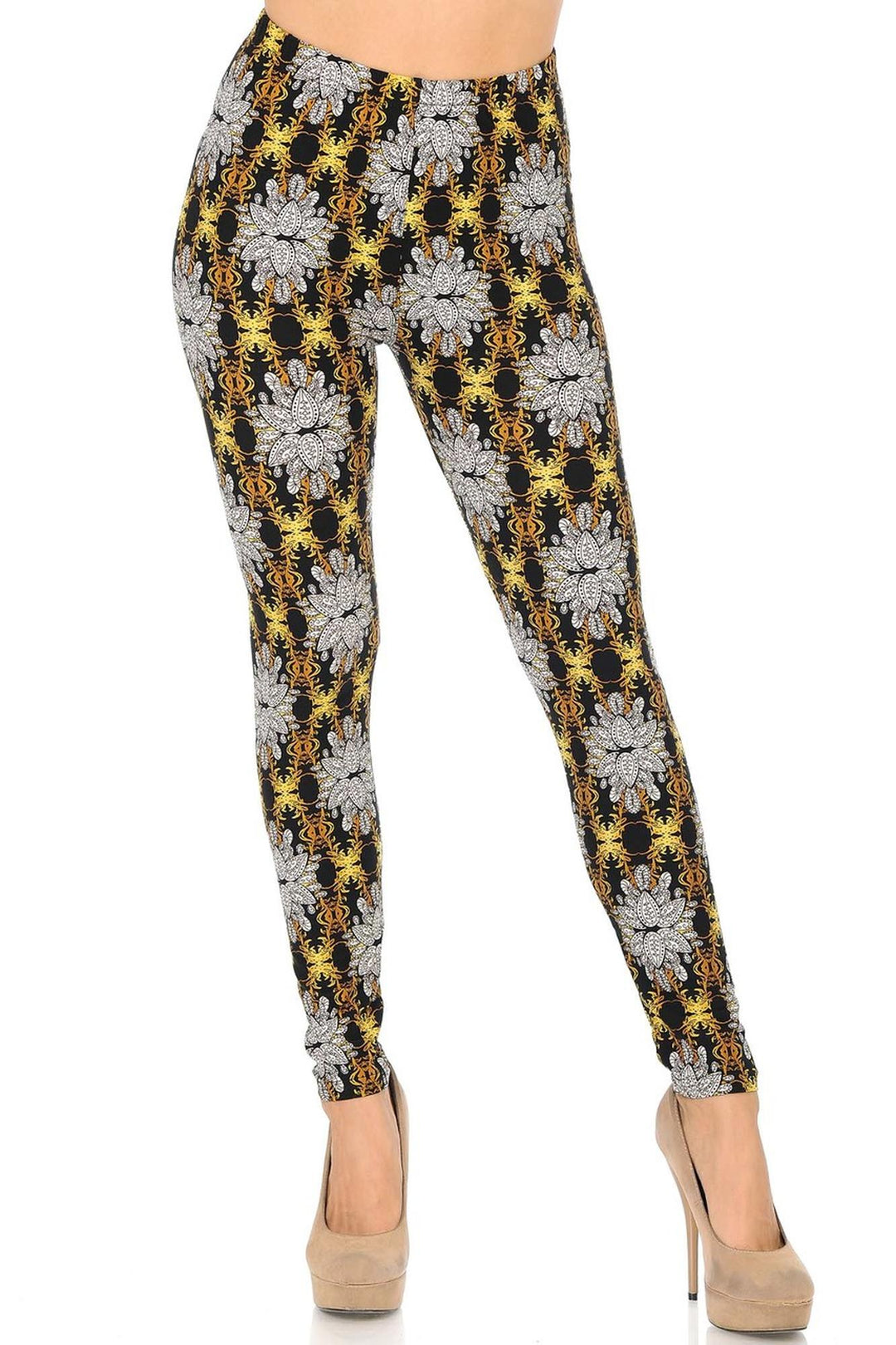 Buttery Smooth Elegant Emblem Leggings