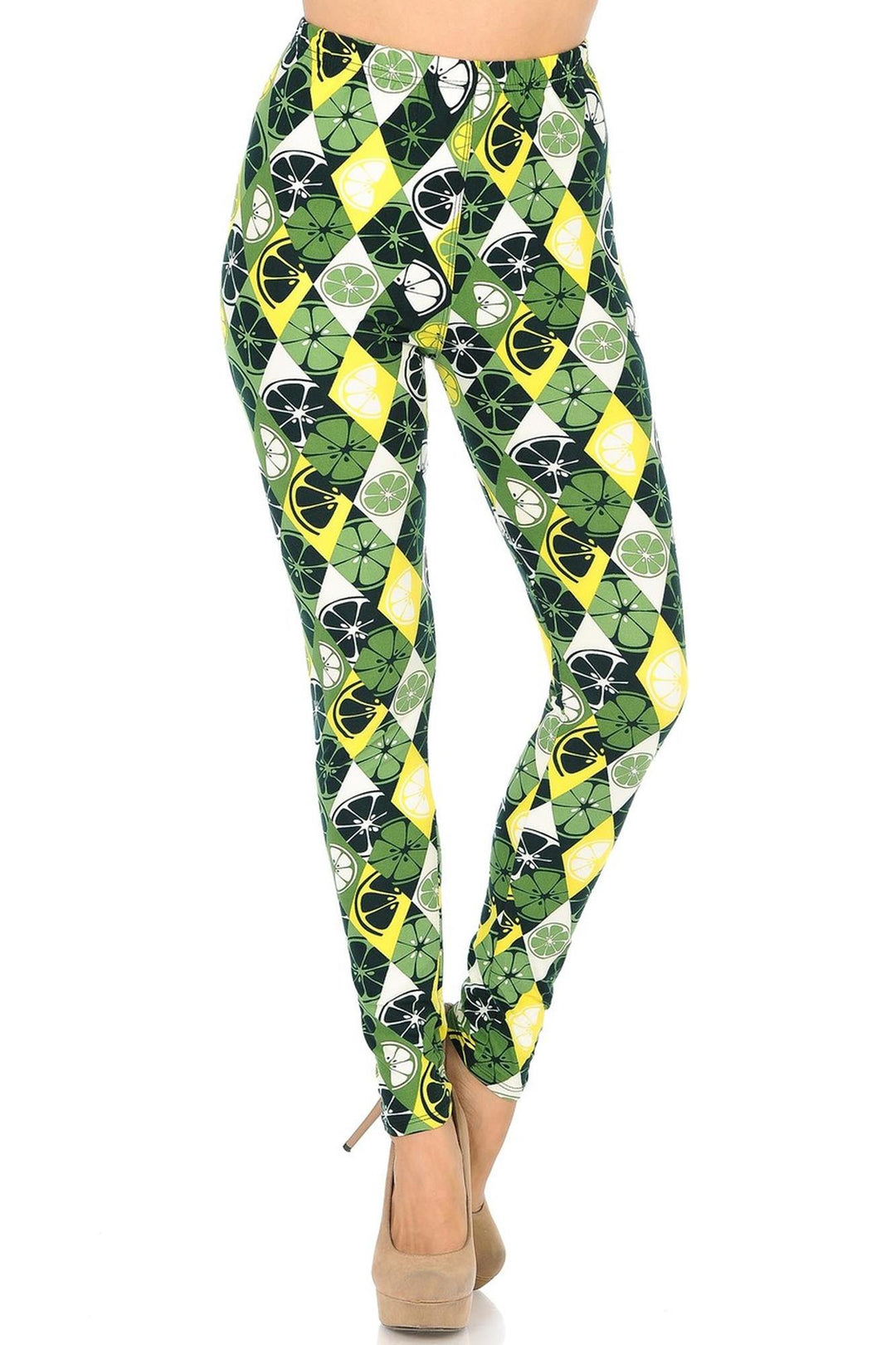 Buttery Smooth Luck of the Irish Lime Leggings