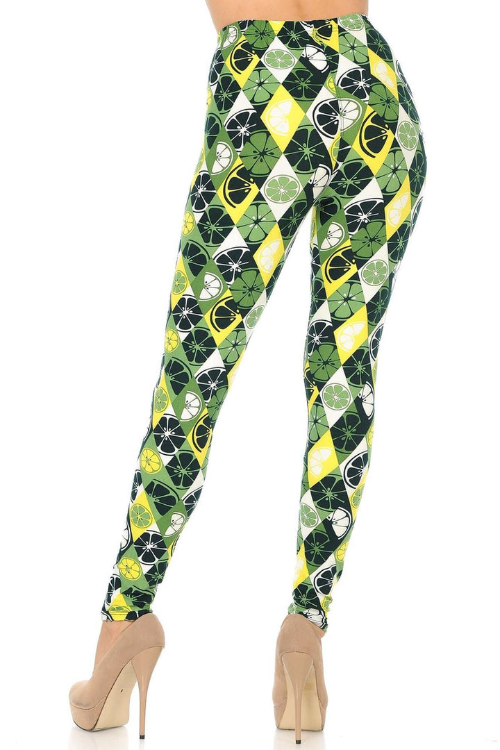 Buttery Smooth Luck of the Irish Lime Leggings
