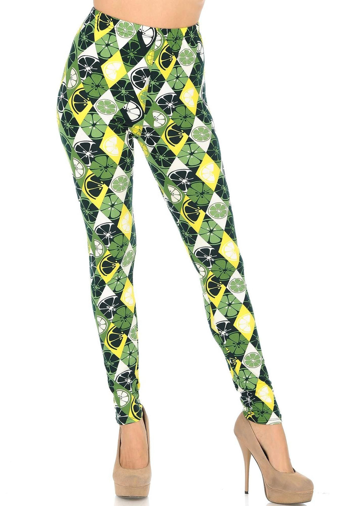 Buttery Smooth Luck of the Irish Lime Leggings
