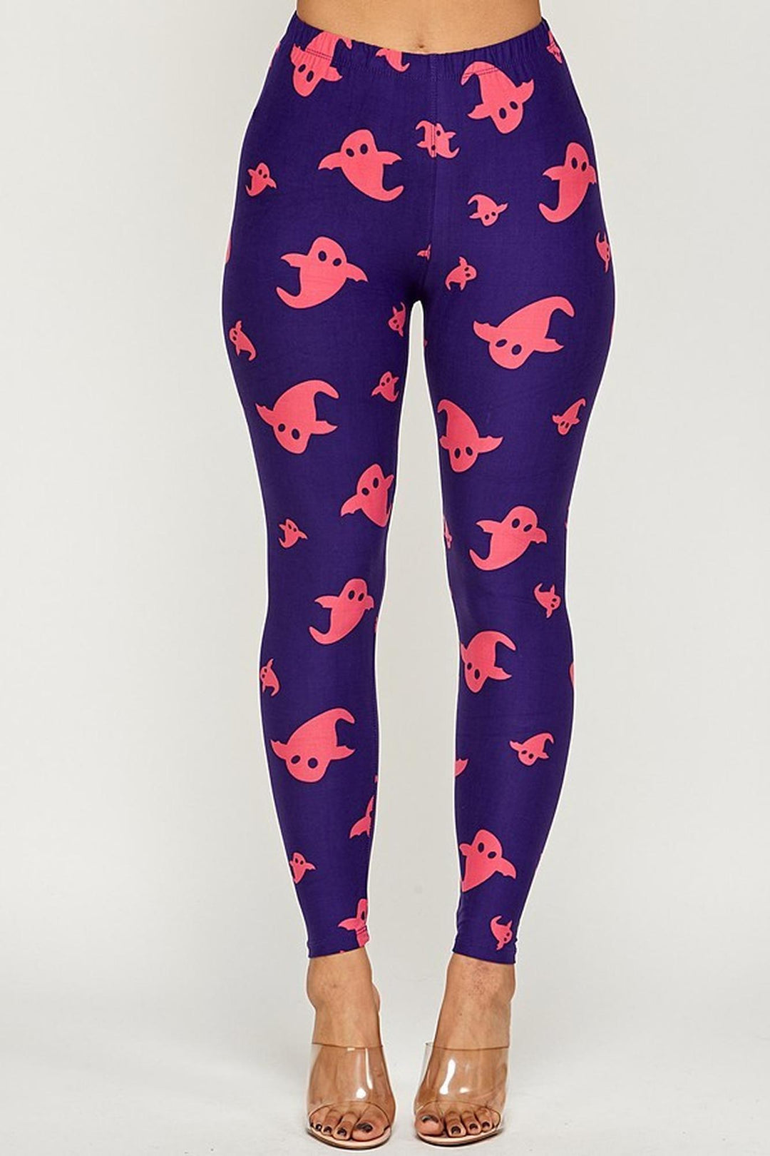 Buttery Smooth Playful Ghosts Leggings