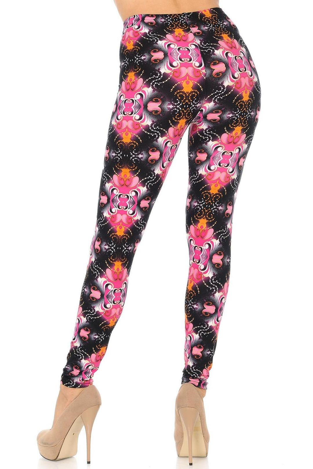 Buttery Smooth Fuchsia Shangri-La Leggings