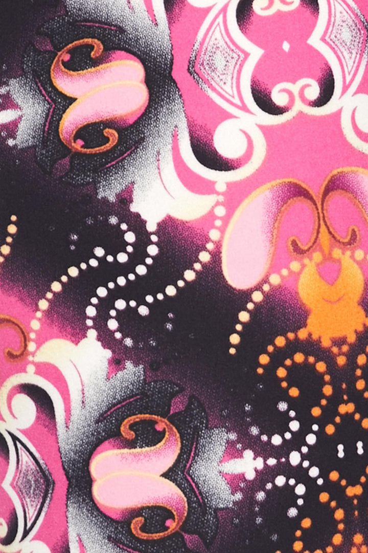 Buttery Smooth Fuchsia Shangri-La Leggings
