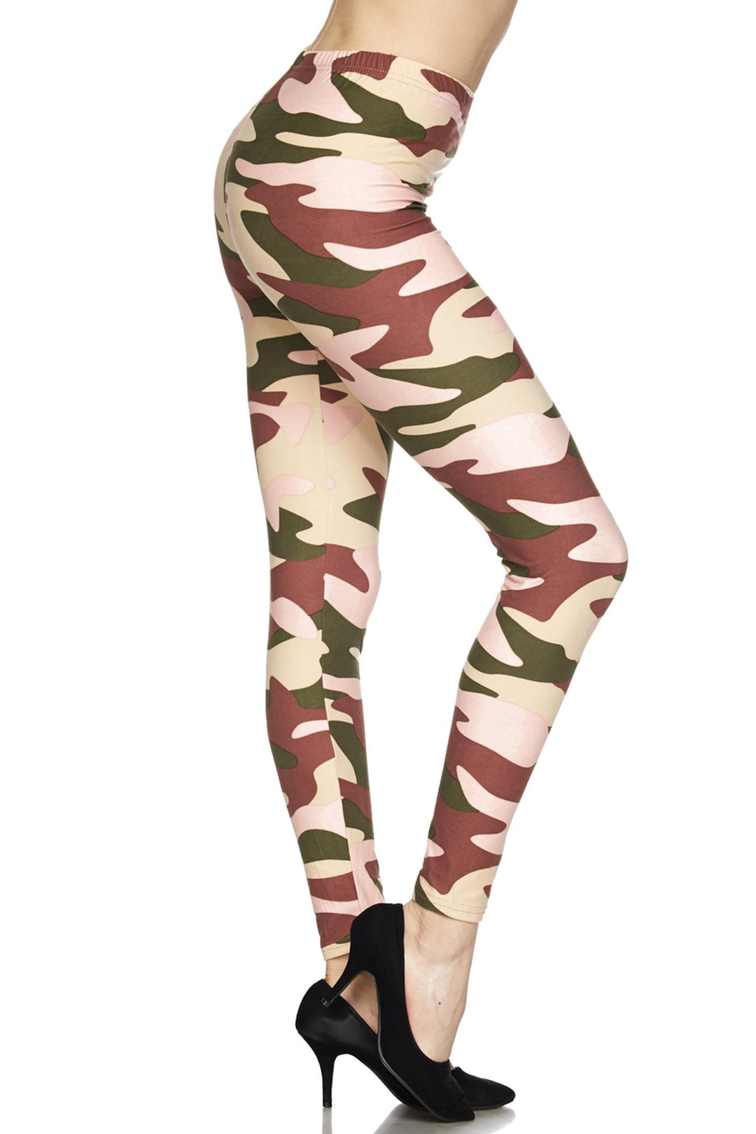 Buttery Smooth Neapolitan Camouflage Leggings