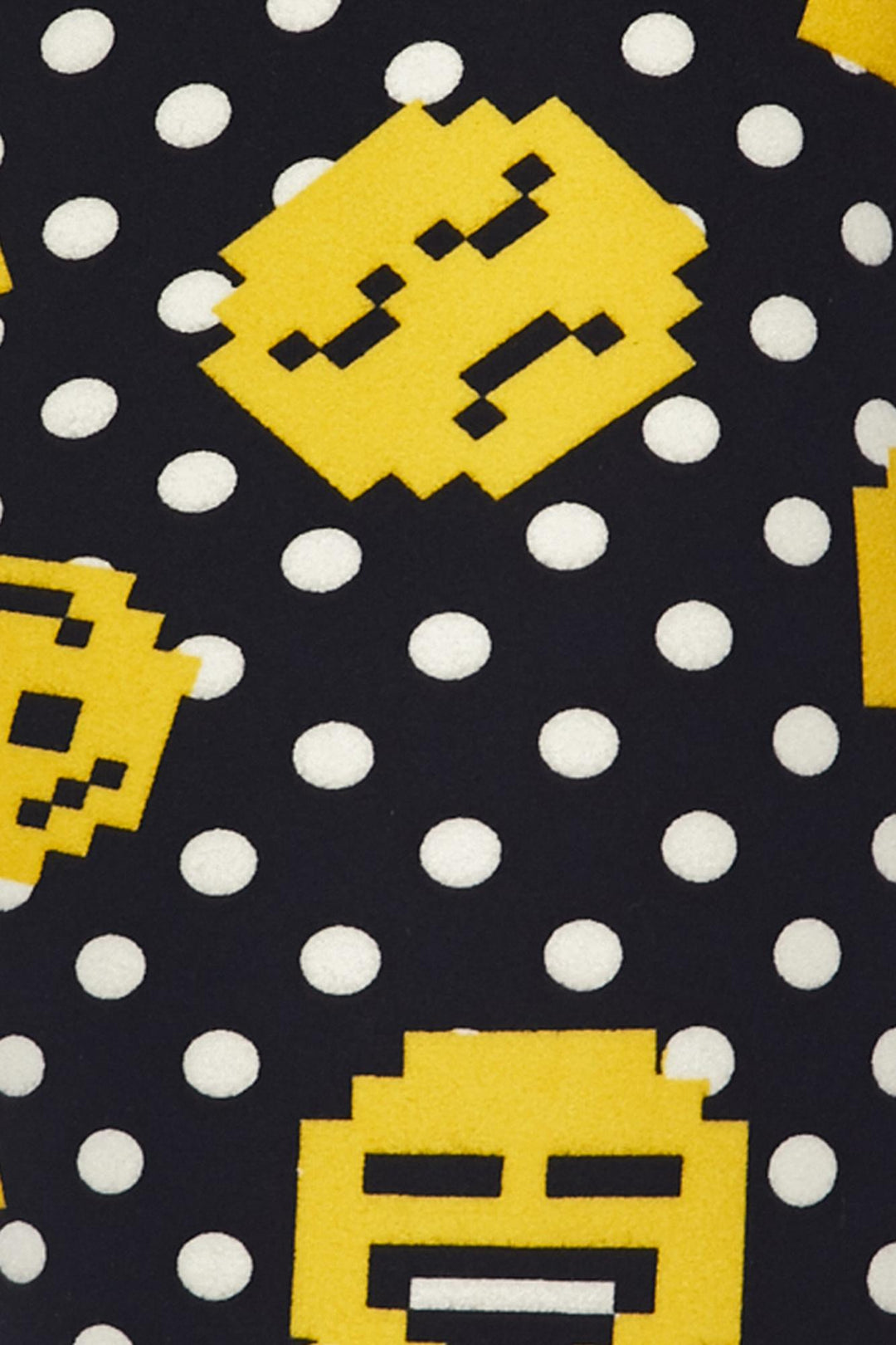 Buttery Smooth Retro Pixel Arcade Emoji Leggings