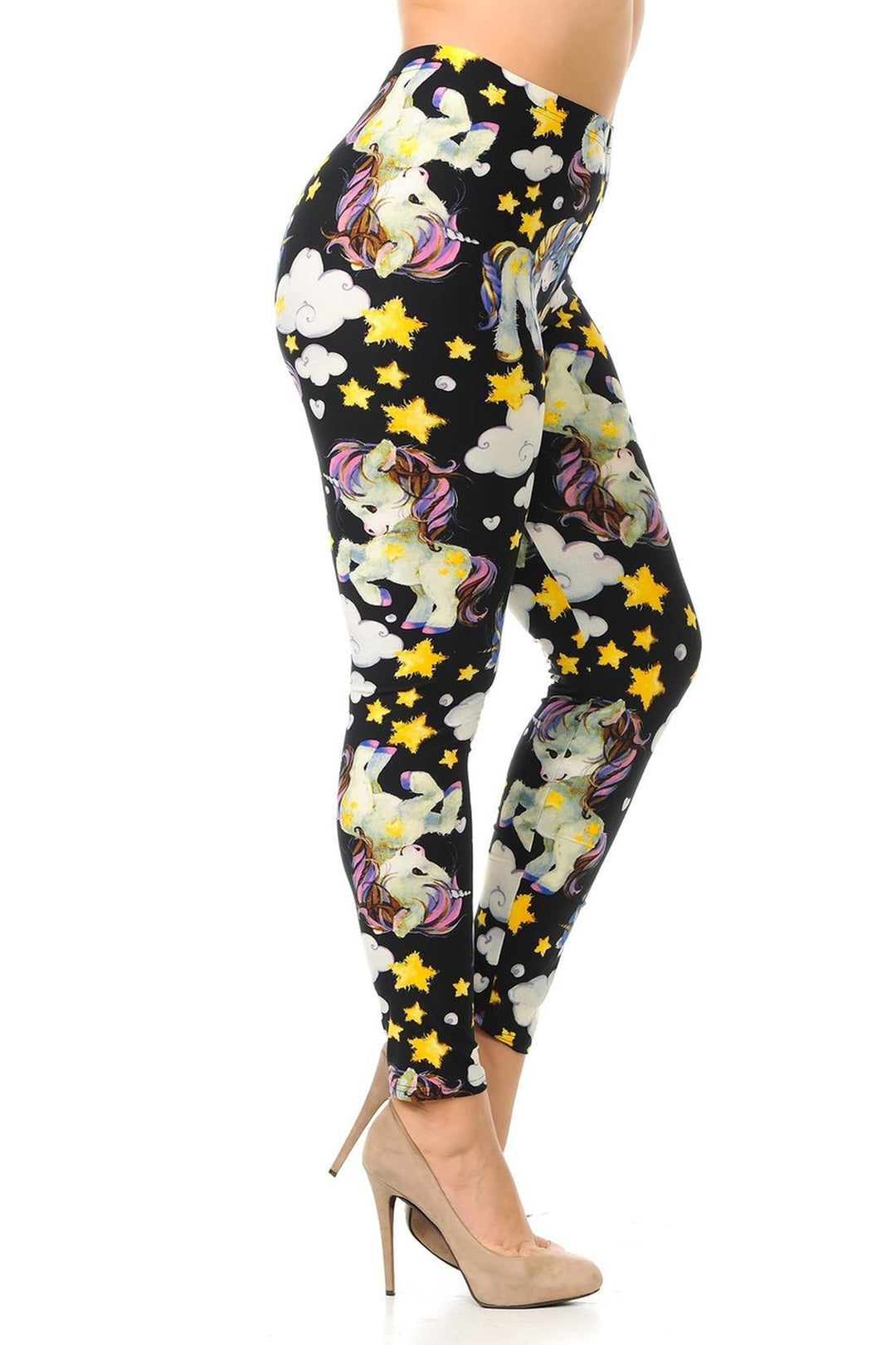 Buttery Smooth Cutie Pie Baby Unicorn Plus Size Leggings