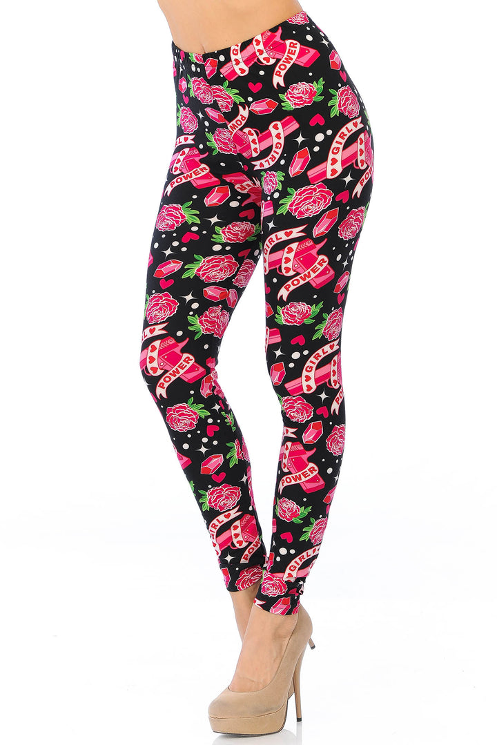 Buttery Smooth Girl Power Leggings