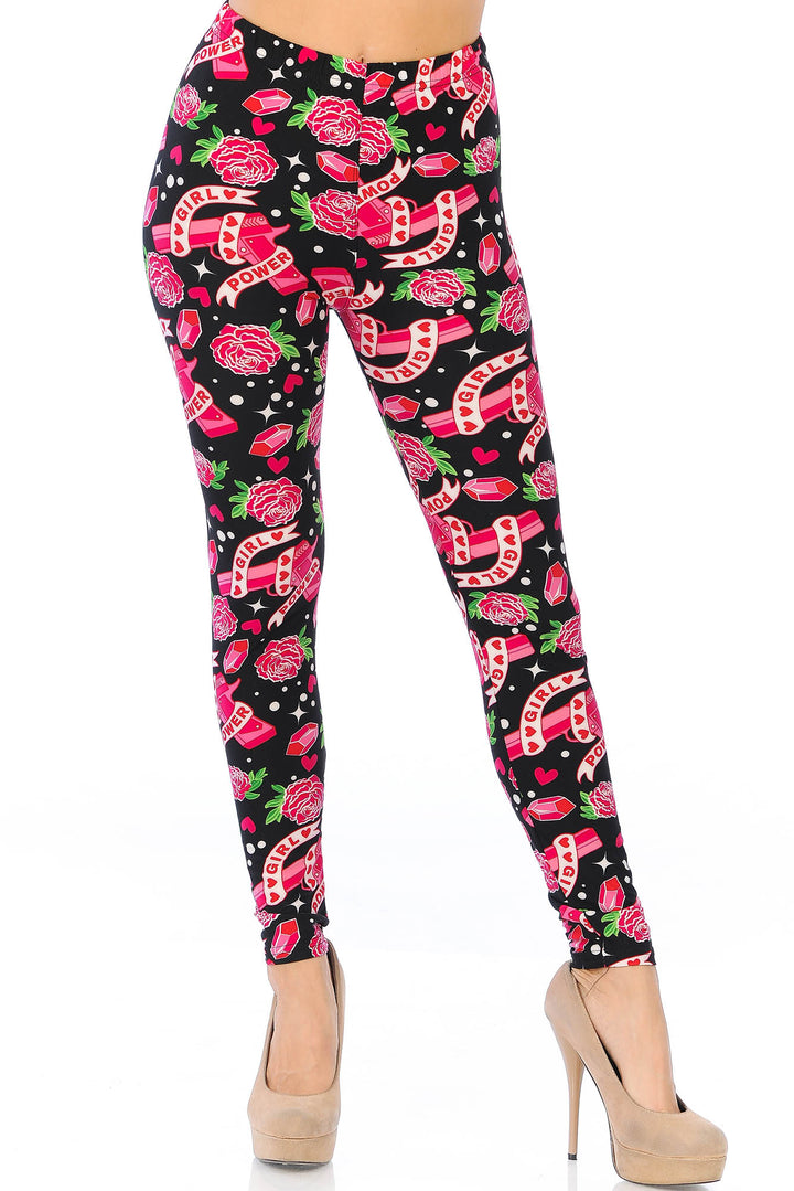 Buttery Smooth Girl Power Leggings