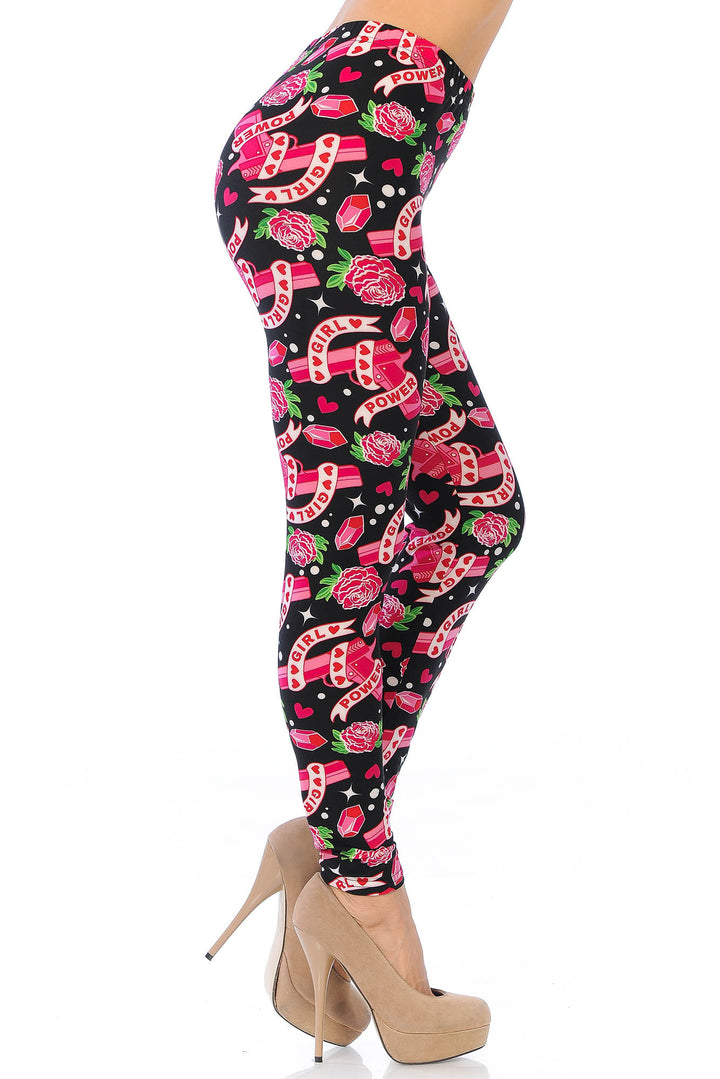 Buttery Smooth Girl Power Leggings