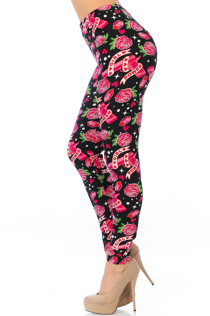Buttery Smooth Girl Power Leggings