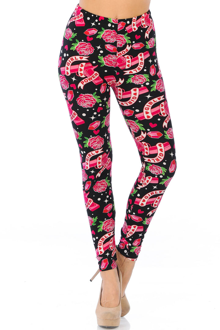 Buttery Smooth Girl Power Leggings