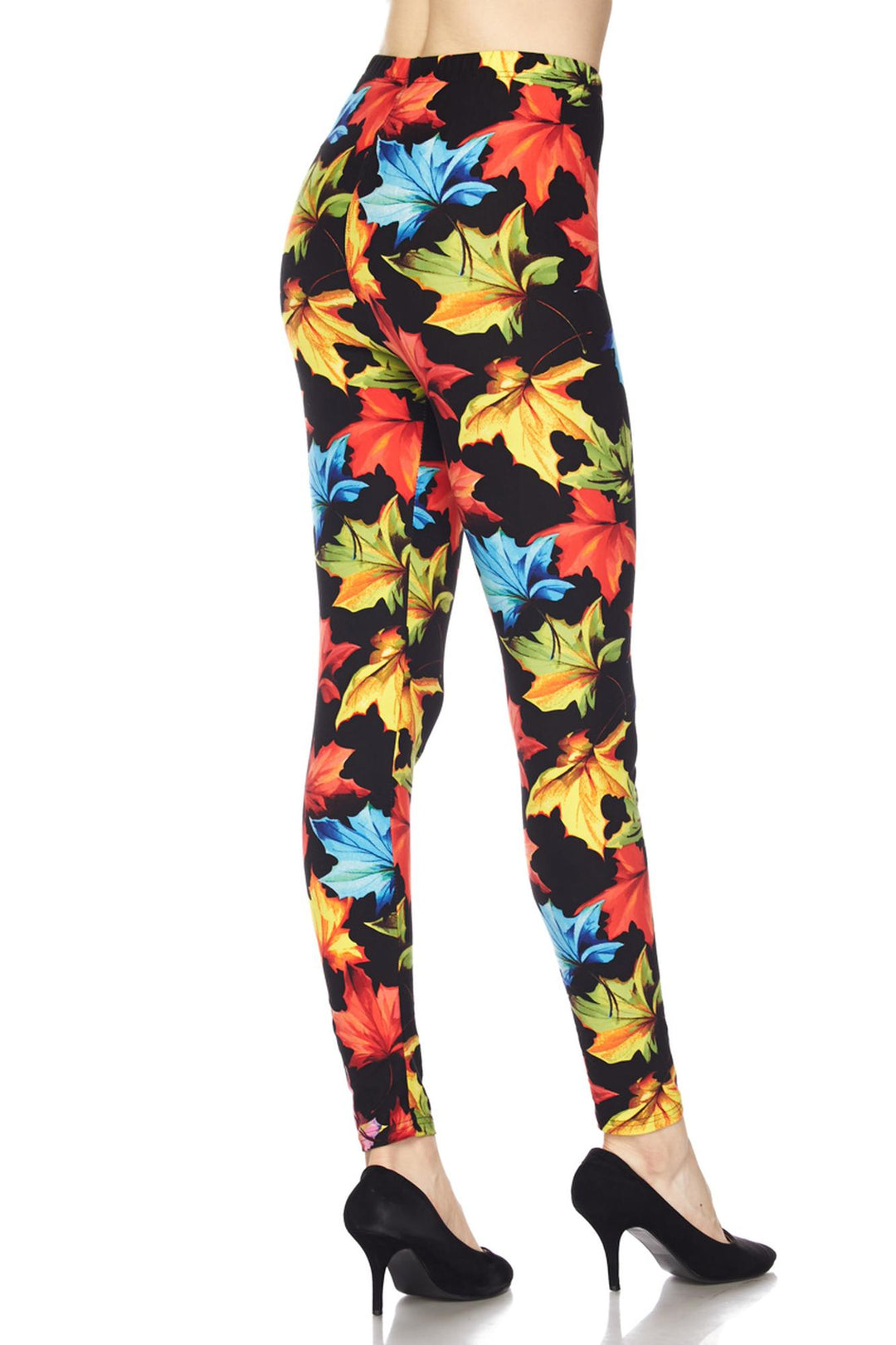 Buttery Smooth Autumn Leaves Leggings