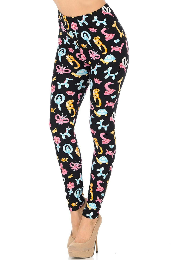 Buttery Smooth  Animal Balloon Leggings