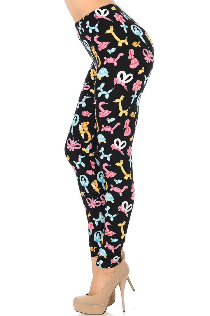 Buttery Smooth  Animal Balloon Leggings