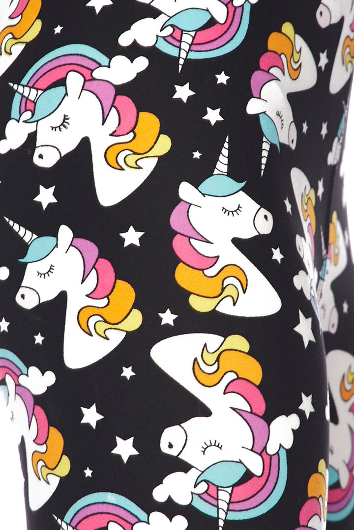Buttery Smooth Dreaming Unicorns Leggings