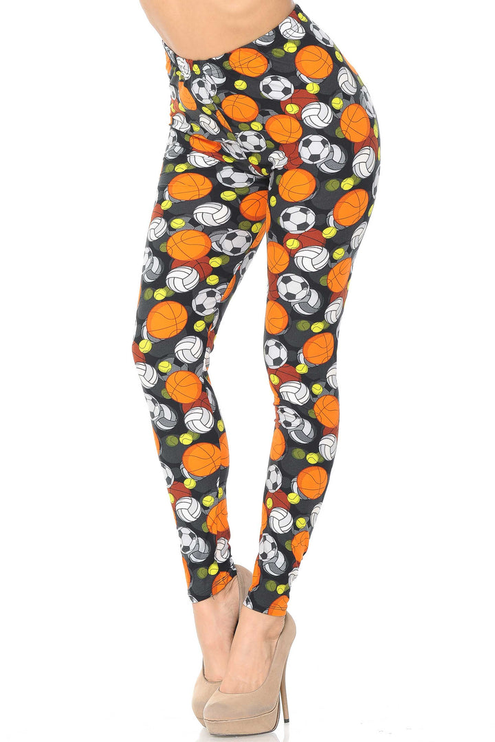 Buttery Smooth Sports Ball Leggings