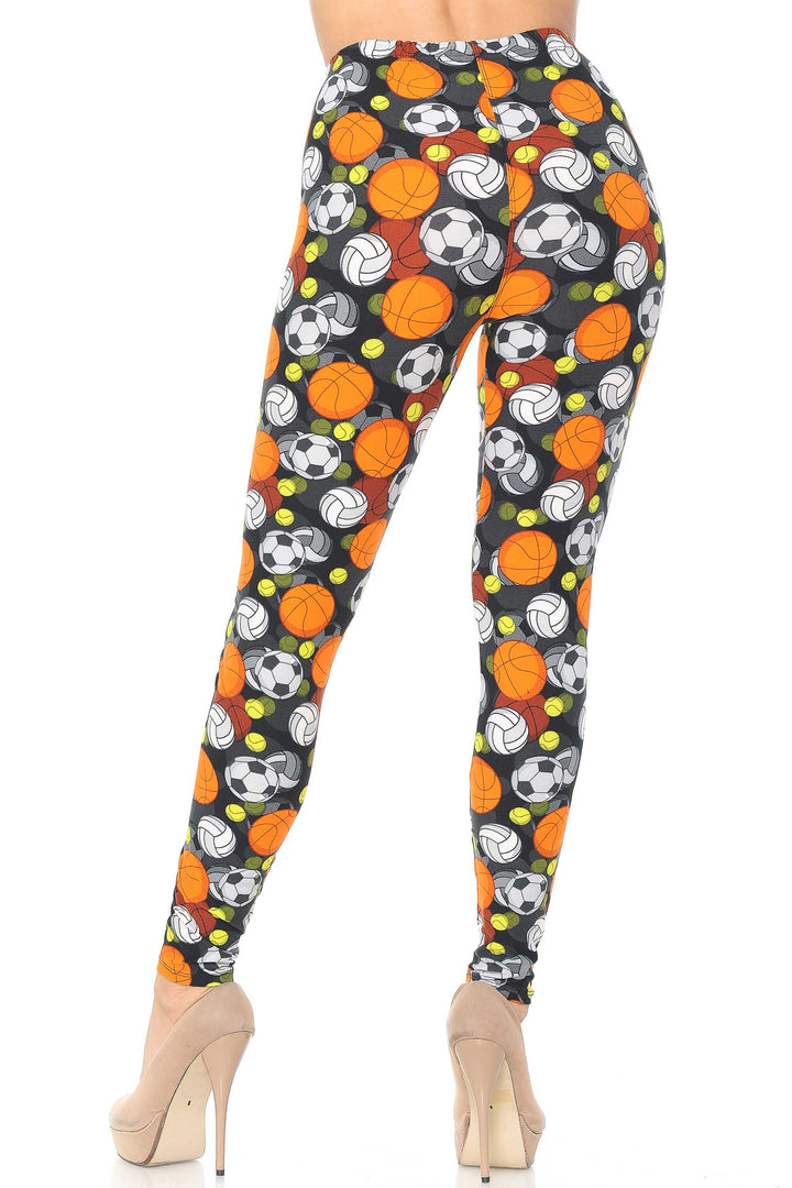 Buttery Smooth Sports Ball Leggings