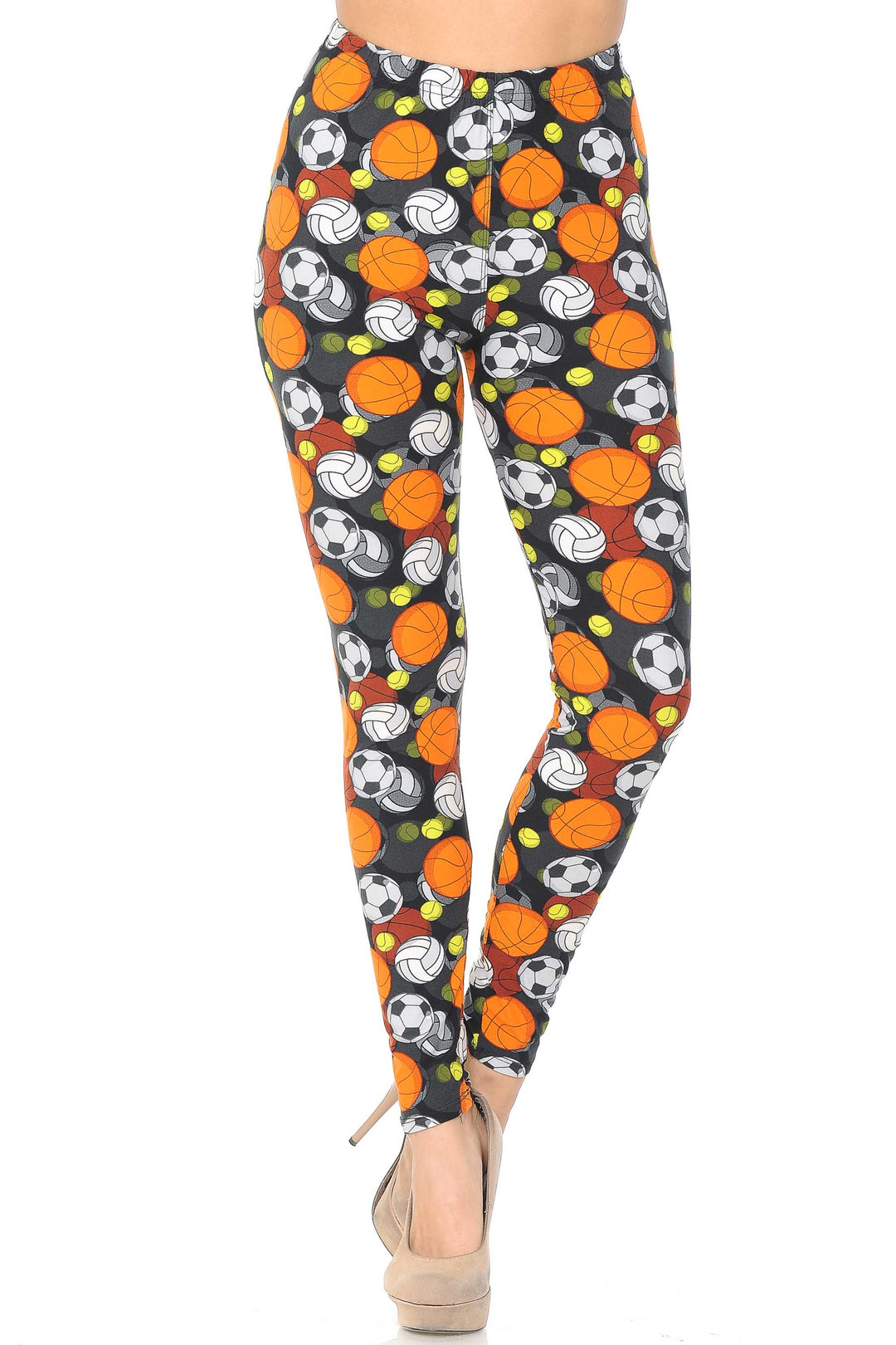 Buttery Smooth Sports Ball Leggings