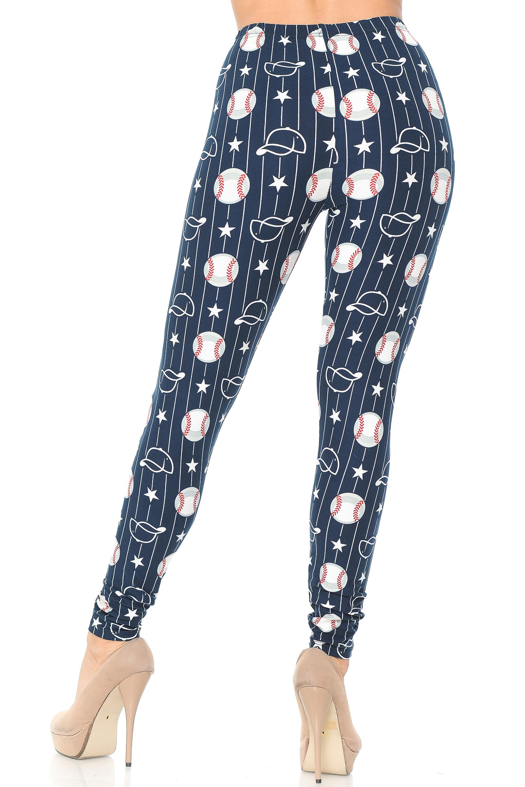 Buttery Smooth I Love Baseball Leggings