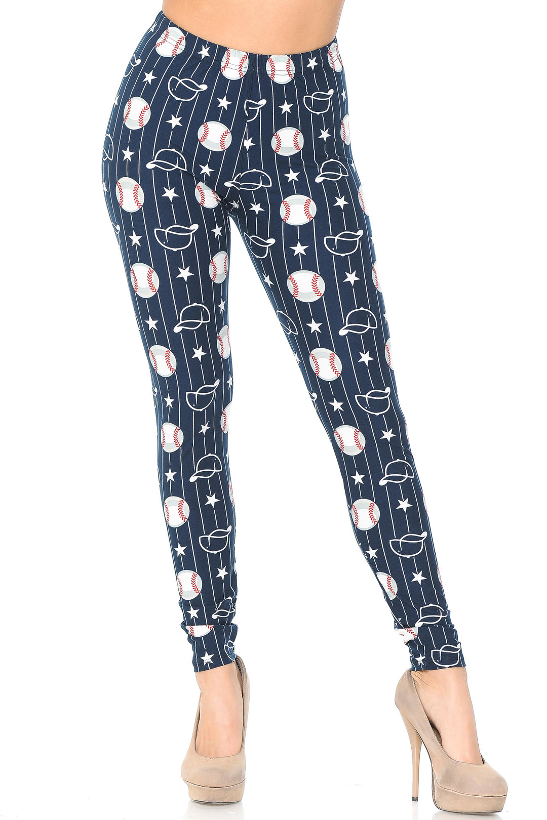 Buttery Smooth I Love Baseball Leggings