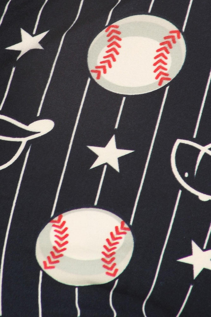 Buttery Smooth I Love Baseball Leggings