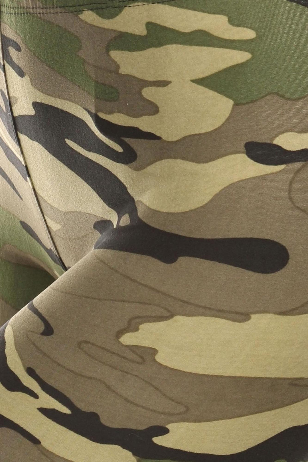 Buttery Smooth Green Camouflage  Leggings
