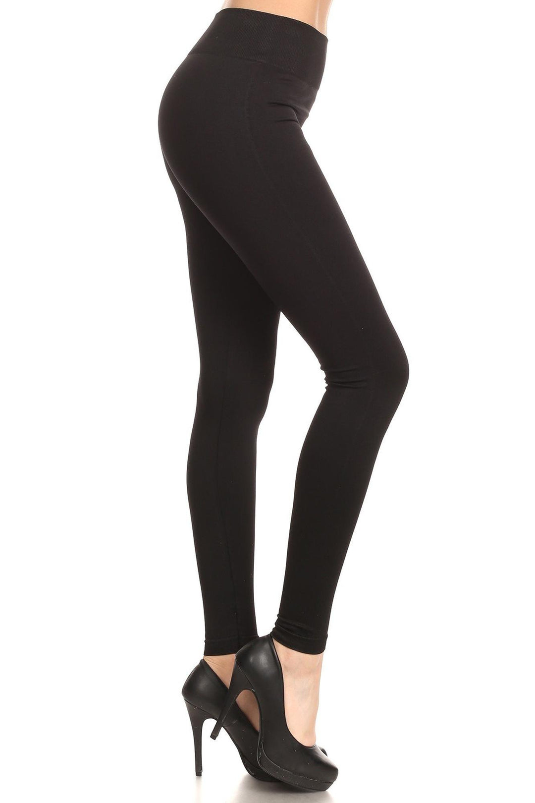 Thick Solid Basic Leggings