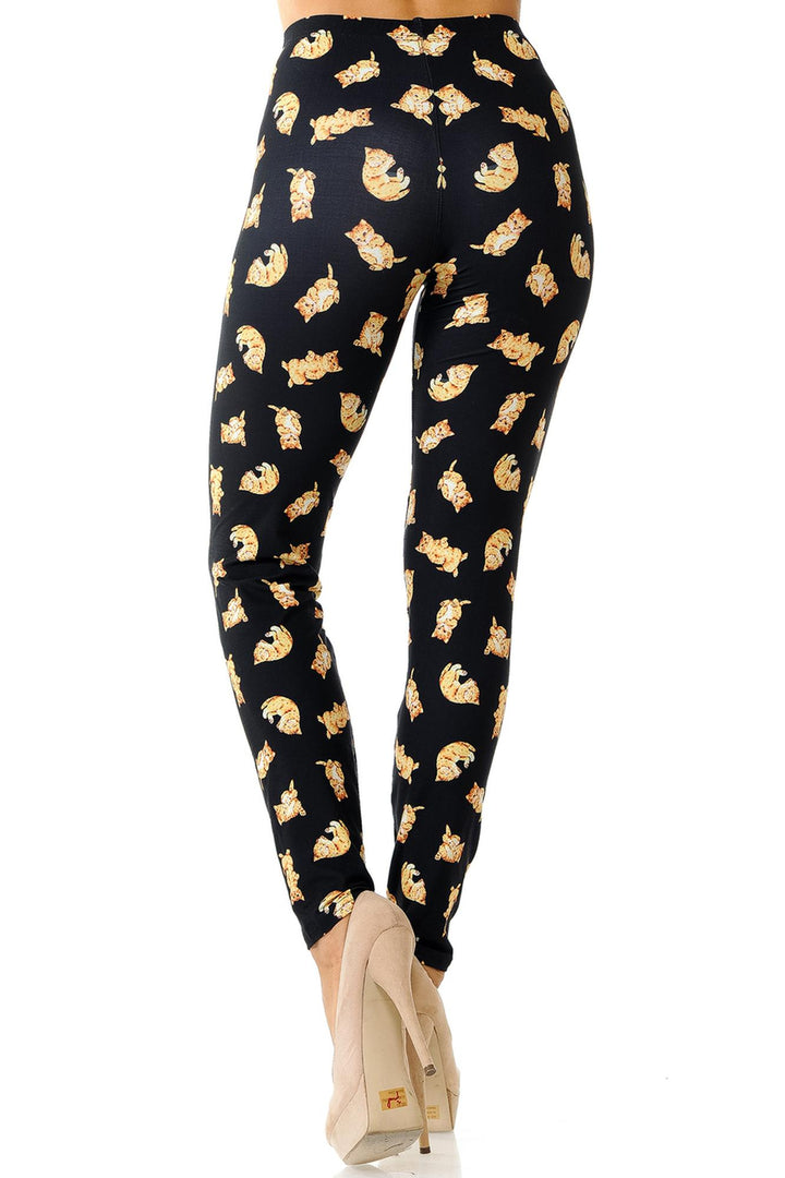 Creamy Soft Playful Kitty Cats Leggings