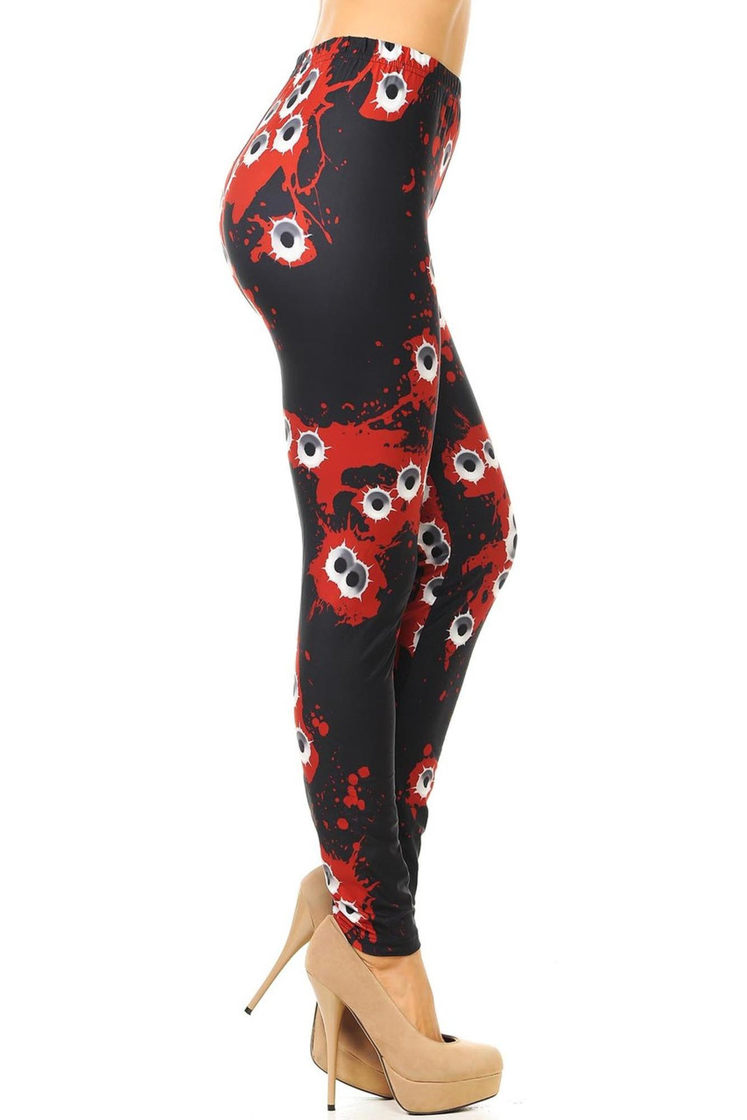 Creamy Soft Drive By Shooting Leggings