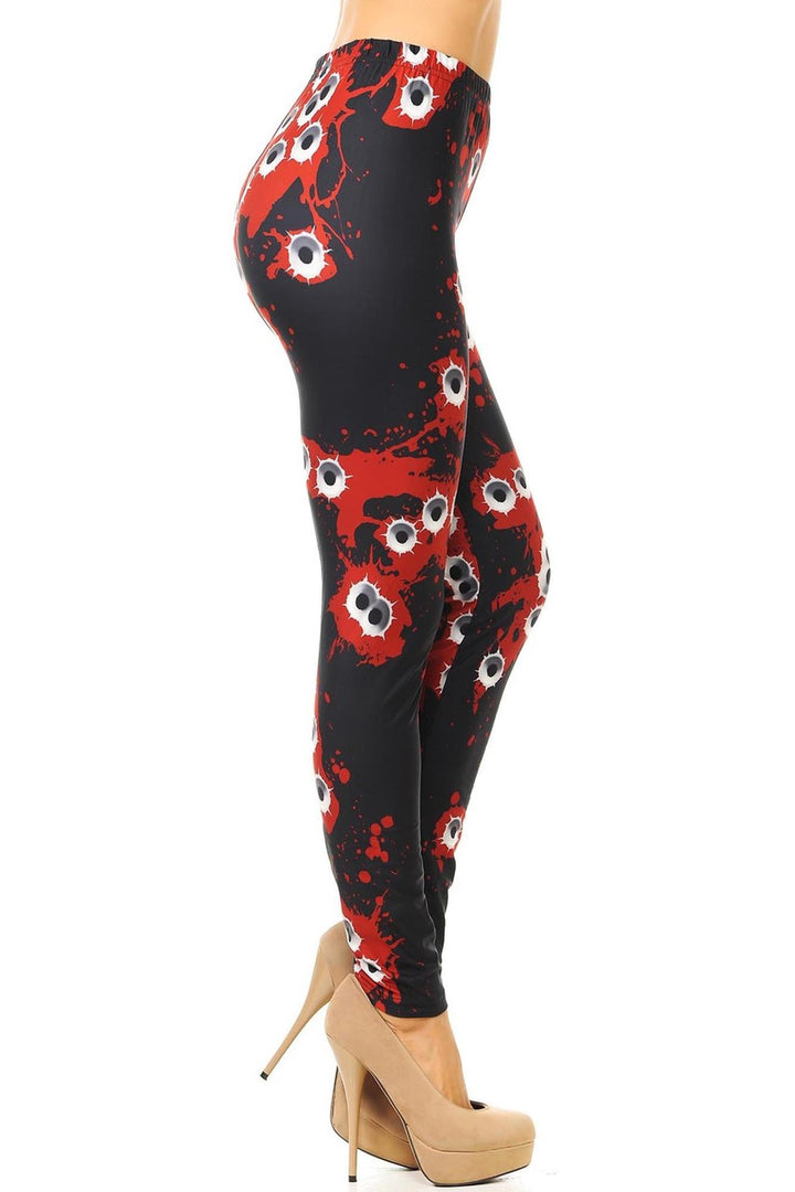 Creamy Soft Drive By Shooting Leggings