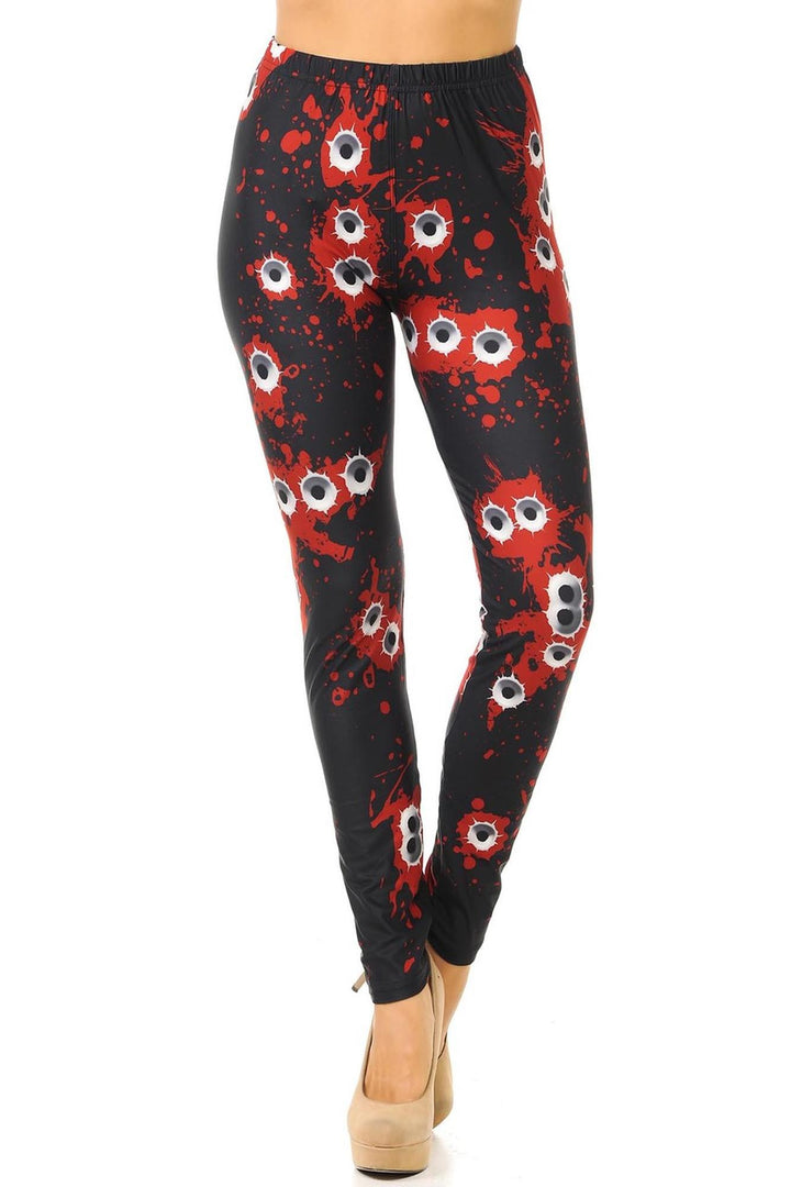 Creamy Soft Drive By Shooting Leggings