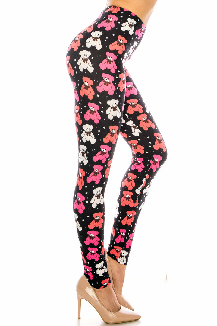 Creamy Soft Teddy Bear Leggings
