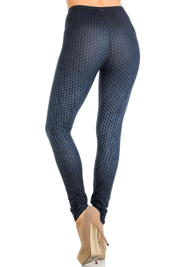 Creamy Soft Textured Dots Leggings - Signature Collection