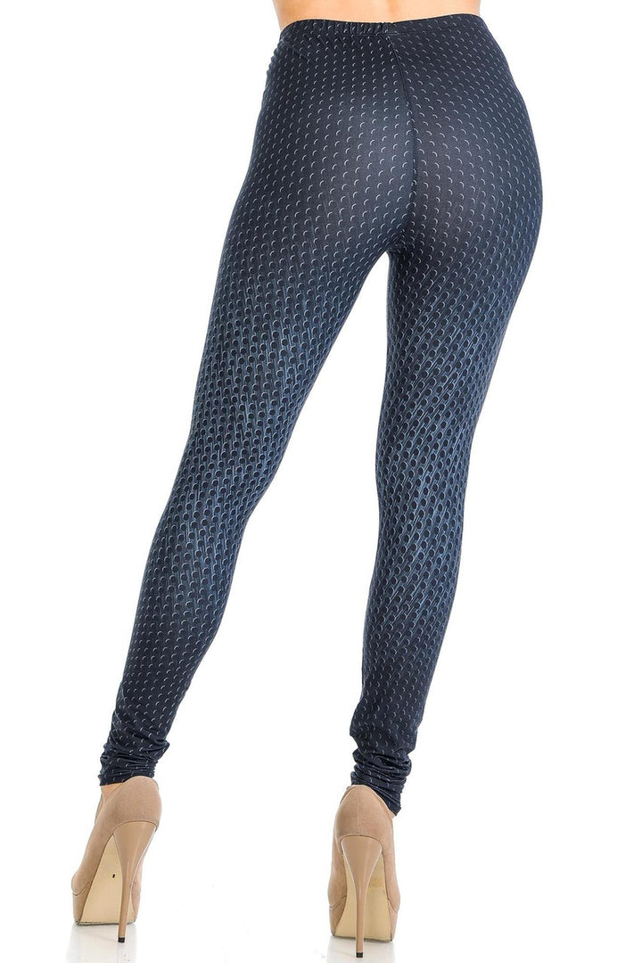 Creamy Soft Textured Dots Leggings - Signature Collection