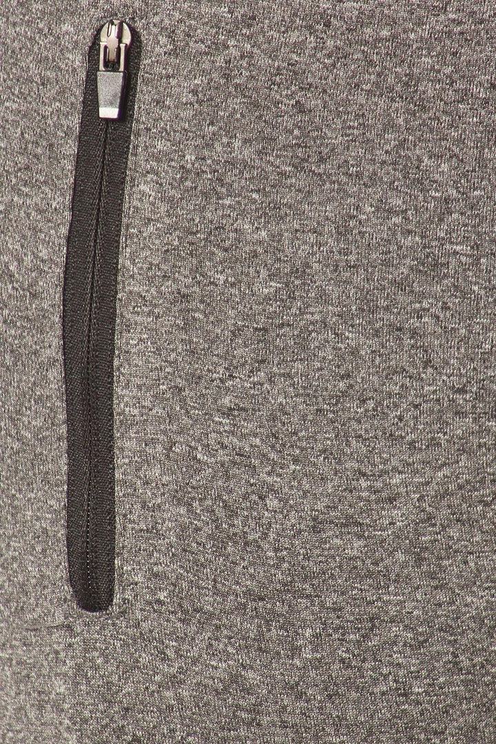 Premium Front Panel Mesh Accent Workout Leggings