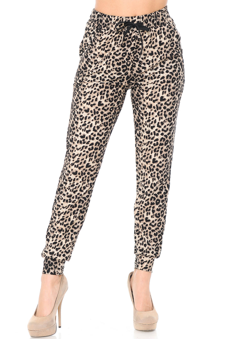 Buttery Soft Feral Cheetah Joggers