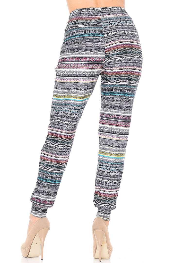 Buttery Soft Tribal Cascade Joggers