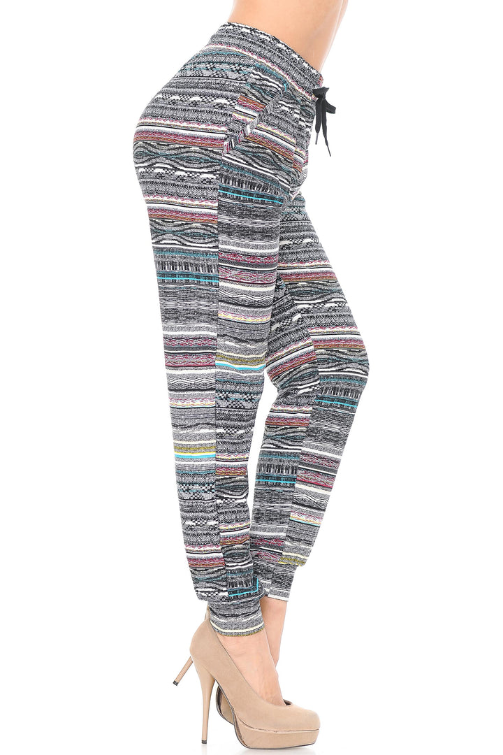 Buttery Soft Tribal Cascade Joggers