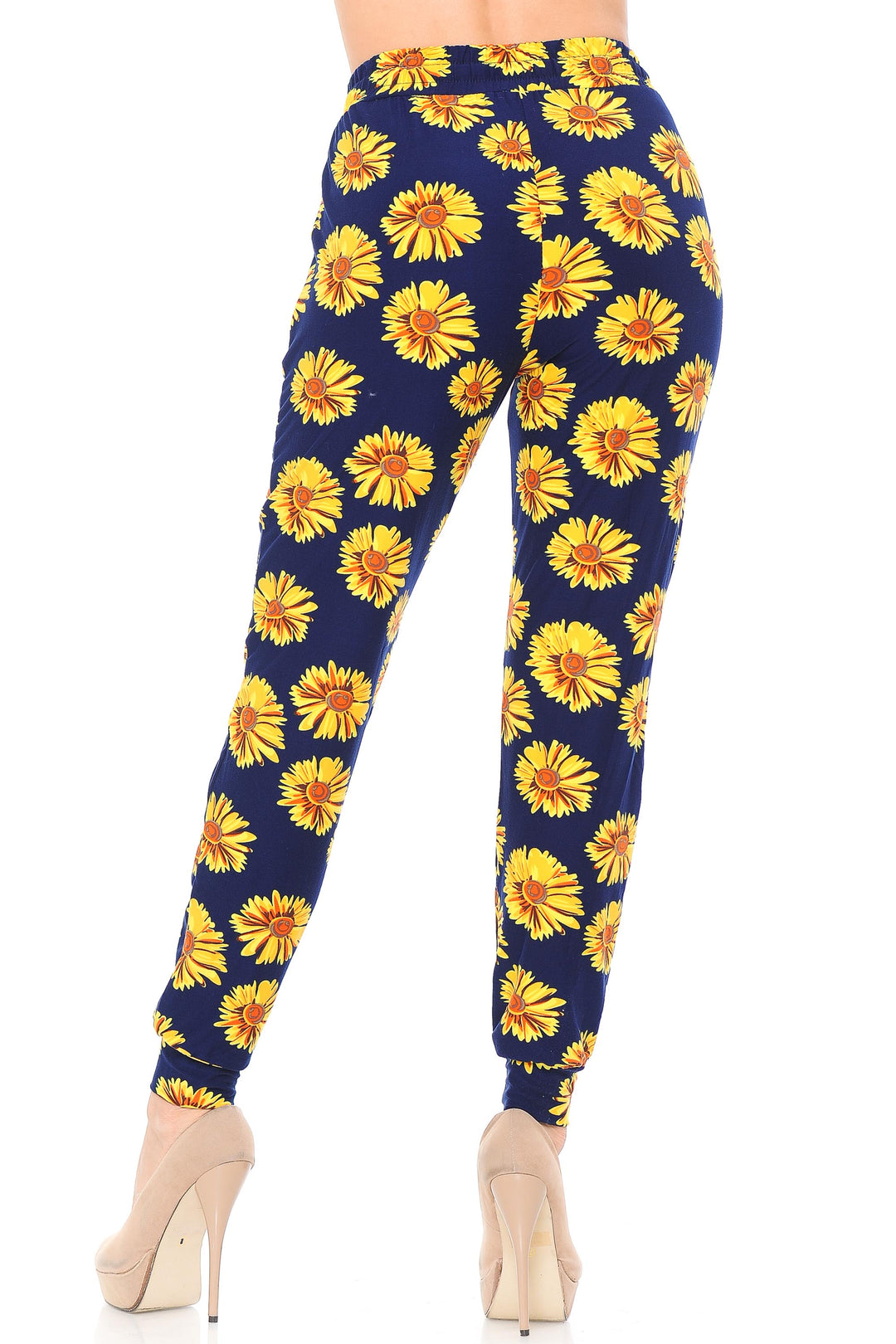 Buttery Soft Summer Daisy Joggers