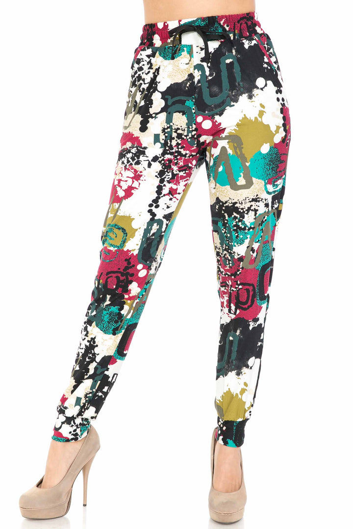 Buttery Soft Summer Picasso Joggers
