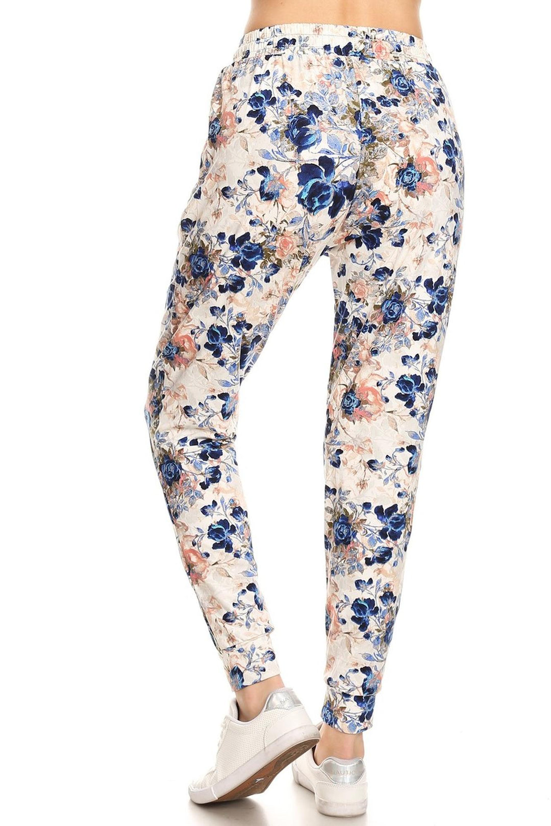 Buttery Soft Picasso Floral Plus Size Joggers