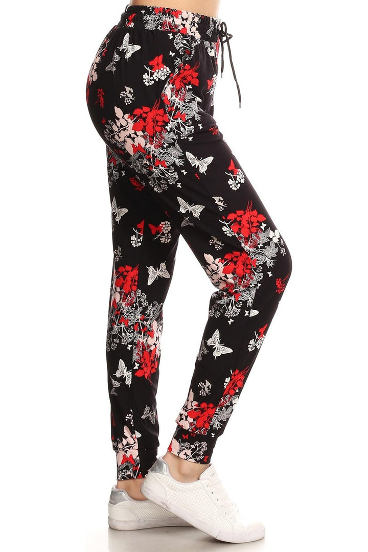 Buttery Soft Butterfly Bloom Joggers