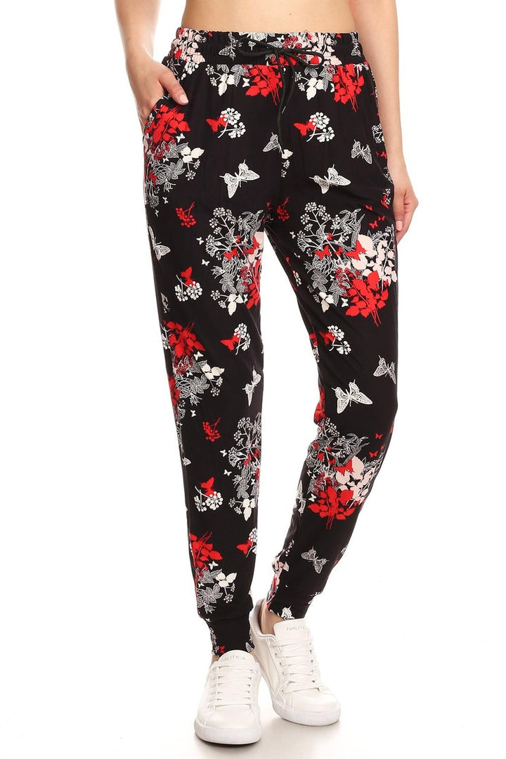 Buttery Soft Butterfly Bloom Joggers